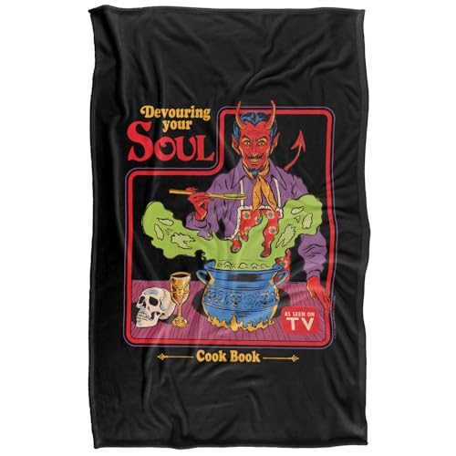 Steven Rhodes Devouring Your Soul Silky Touch Super Soft Throw Blanket 91 X 147 Cm