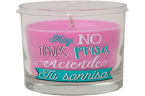 Martinez Morales Candle Glass Candle Your Smile FR, Multi-Colour, 111 Unit