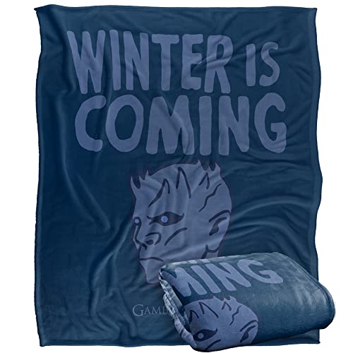 GAME OF THRONES Blanket, 152 x 127 cm The Warning Silky Touch Super Soft Throw Blanket