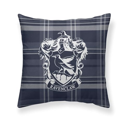 BELUM - Harry Potter Cushion Cover, 100% Cotton Cushion Cover 50 x 50 cm Model Ravenclaw Canvas A