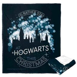 "Northwest Harry Potter Silk Touch Throw Blanket, 50"" x 60"", Hogwarts This Christmas"