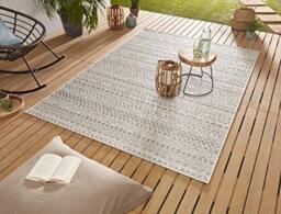 Bougari Pine Indoor and Outdoor Rug 160 x 230 cm Creme Taupe