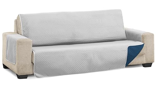 Martina Home Diamond 2 Seater Sofa Cover - Grey/Blue