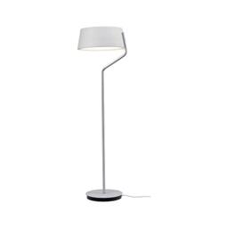 Paulmann 79721 Belaja LED Floor luminaire incl. 1x22 watt dimmable Floor lamp White, Chrome matt Floor luminaire Warm White 2700 K