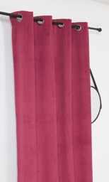 Linder Alberta Curtain Fuchsia Pink with Eyelets 140 x 260 cm
