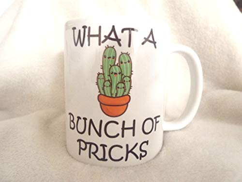 What a Bunch of pr***s 11oz Ceramic Mug nan Gift Xmas Birthday Christmas Fathers Day Mothers Day