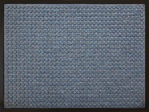 ID Matte 6080 08 Impact Square Door Mat Polypropylene/Rubber Blue 80 x 60 x 1 cm
