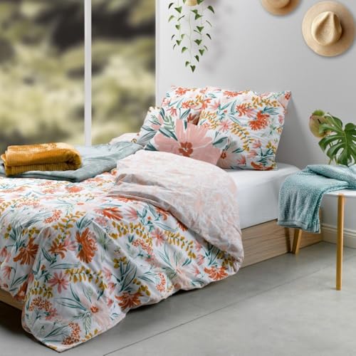 Marna Duvet Cover 260 x 240 cm + 2 Pillowcases Cotton 57 Thread Count
