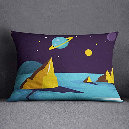 Questo Casa Decorative Cushion Cover, Cushion Cover, Home Decoration, for Sofa, Coffee, Size: 35 x 50 cm – Designed and Made in Türkiye