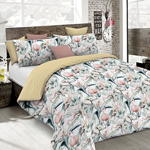 Italian Bed Linen Duvet Cover Fashion, Denny, Single