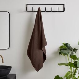 Catherine Lansfield Quick Dry Cotton 70x120 cm Hand Towel Chocolate