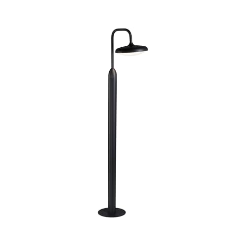 Paulmann 94760 LED outdoor luminaire bollard light Nostro seawater resistant IP44 round 1,135mm 3000K 10W 900lm 230V anthracite aluminium warm white