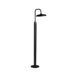 Paulmann 94760 LED outdoor luminaire bollard light Nostro seawater resistant IP44 round 1,135mm 3000K 10W 900lm 230V anthracite aluminium warm white