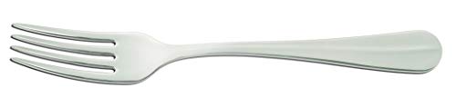 Arcos Series Burdeos - Box 12 Pieces Table Fork - Monoblock of one Piece Stainless Steel 18/10 and 205 mm (8.07 Inch) Silver Colour (12 Piece)