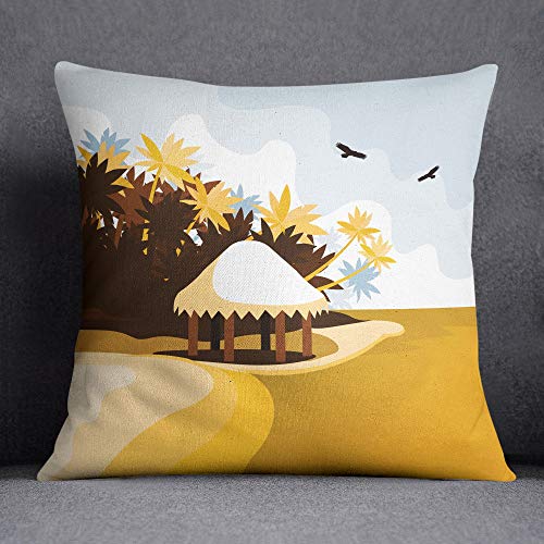 Questo Casa Decorative Cushion Cover, Cushion Cover, Home Decoration, for Sofa, Coffee, Size: 45 x 45 cm – Designed and Made in Türkiye