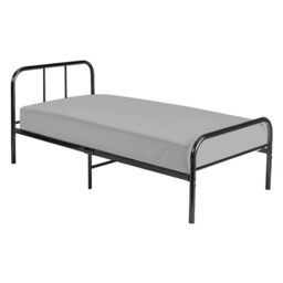 Cot Fitted Sheet 28 x 75, 100% Egyptian Cotton, Light Grey - 1 PC Cot Size Bottom Sheet Only, Perfect for Narrow Twin, Camp Bunk, Army Cots, Trifold Mattress, Guest Bed Replacement