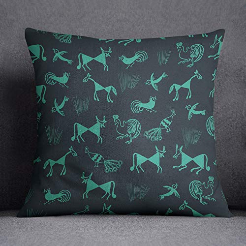 Questo Casa Decorative Cushion Cover, Cushion Cover, Home Decoration, for Sofa, Coffee, Size: 45 x 45 cm – Designed and Made in Türkiye