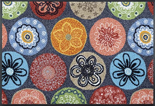 Wash+Dry Door Mat, Multicoloured, 50x75 cm