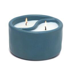 Paddywax Scented Candles Yin-Yang Collection 2-Wick Artisan Candle, 311g, Sea Moss - Sage