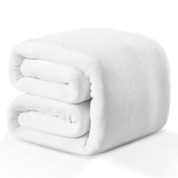 Waterproof Terry Mattress Protector Super King - Waterproof Fitted Mattress Protector Anti Allergic & Durable - Poly Cotton Mattress Protector (200 x 180 x 30 Cm)