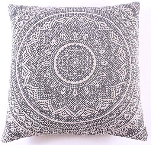 Decorative Square Cushion cover 50 x 50 cm for Home made from Cotton for Living Room Sofa Bedroom cph18