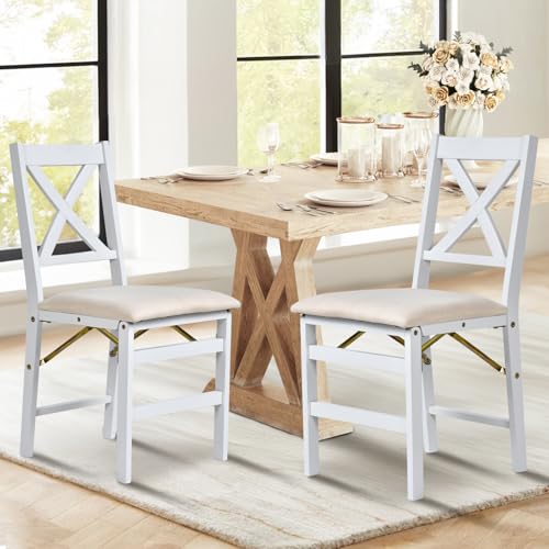 Wooden Dining Kitchen Table Chairs Amazon COLAMY Folding