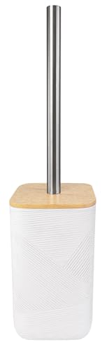 Kleine Wolke Crossover Toilet Brush Holder Accessories White Material: Polyresin Bamboo