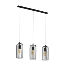 Eglo Pendant Lighting Roccamena, 3-Light Hanging lamp for Dining Table