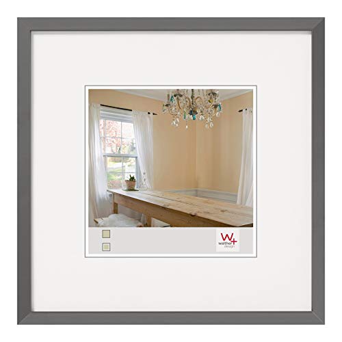 walther design Picture Frame Grey 13 x 13 cm Peppers Wooden Frame BP313D