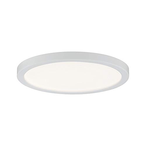 Paulmann 92944 Areo LED Panel Round incl. 1x8-watt Ceiling lamp White matt Ceiling luminaire Plastic Living Room lamp 3000 K