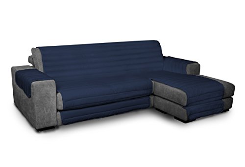 Italian Bed Linen Trendy Doubleface Sofa Cover, Dark Blue 190cm, 100% microfiber,