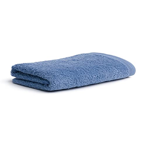 Möve Superwuschel bath sheet 100 x 160 cm, Towel - Made in Germany, 100% cotton, cornflower