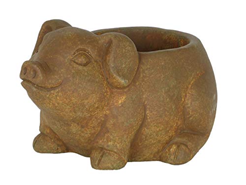 Classic Home and Garden Planter, Rust, S