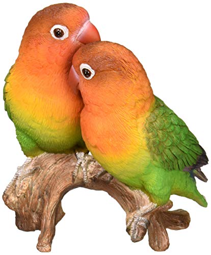 Hi-Line Gift Ltd Parrots on Branch Statue
