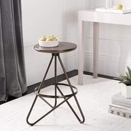 Safavieh Modern Bar & Counter Stool, in Antique Copper