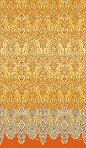 Bassetti Ragusa 9321958 Bedspread 100% Cotton in Gold Y1 Dimensions 180 x 255 cm