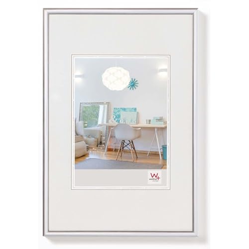 walther Design Picture Frame Silver 24 x 30 cm New Lifestyle Plastic Frame KV430S