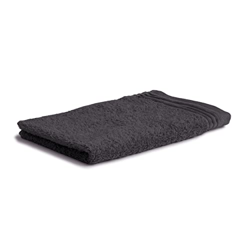 Möve Loft guest towel 30 x 50 cm made of 100% cotton (Spinair), graphite