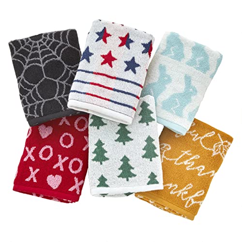 SKL Home Seasonal Hand Towel Set, Multi