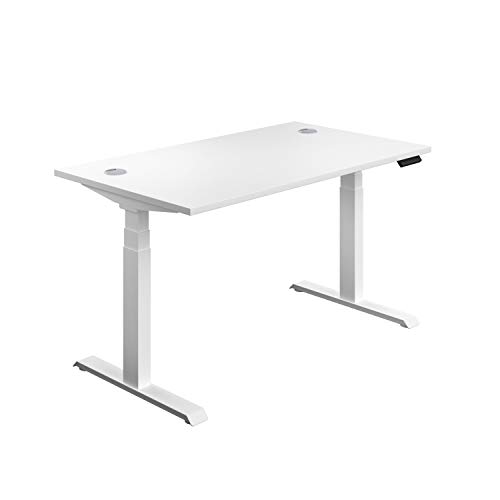 Office Hippo Sit Stand Desk with Electric Twin Motor and Built-in Memory