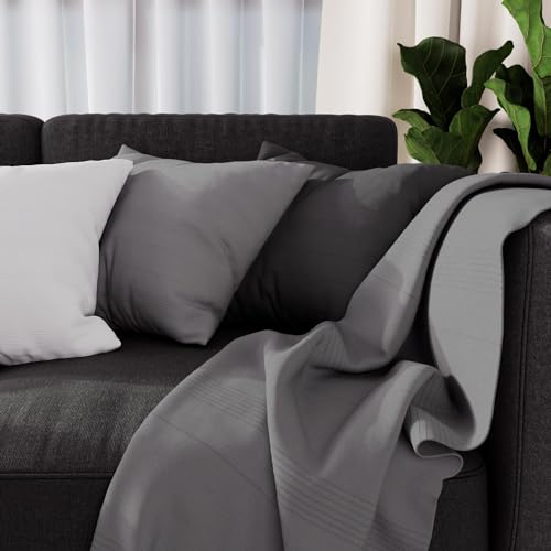 Soleil d'ore Galaxy Duvet, Polycotton, gray, 140 x 200 cm