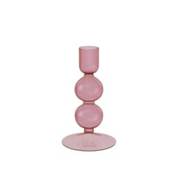 Like. by Villeroy & Boch - Like Home Grape Candleholder Purple, Elegant Glass Candleholder for Taper Candles, Home Decoration, Modern Design, Candleholder Decoration, Borosilicate Glass