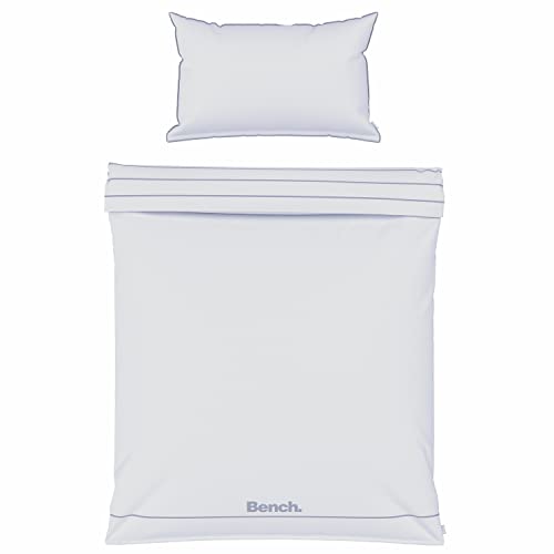 Bench Bedding Set, Calm Comfort, Made in Green, Pillowcase approx. 65 x 100 cm, Duvet cover approx. 160 x 210 cm, With easy zip, 100% Cotton-Renforcé, With Flag Label