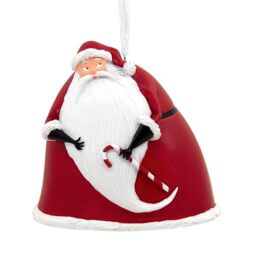 Hallmark The Nightmare Before Christmas Hanging Ornament, Sandy Claws, Red