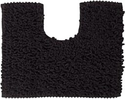 Sealskin Twist Bath Mat, Polyester, Anthracite, 45 x 3 x 50 cm