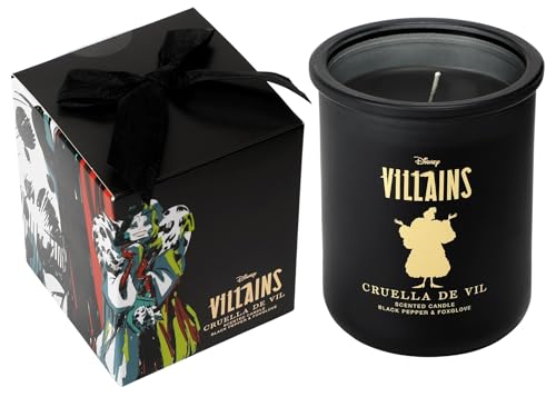 Disney's Villains Cruella De Vil Inspired Candle - Black Pepper & Foxglove 252G (1-Wick) - DISVIC001CRU