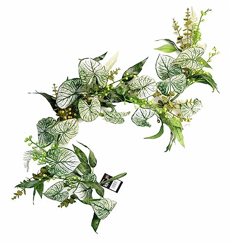 Leaf Design Artificial Hanging Plants