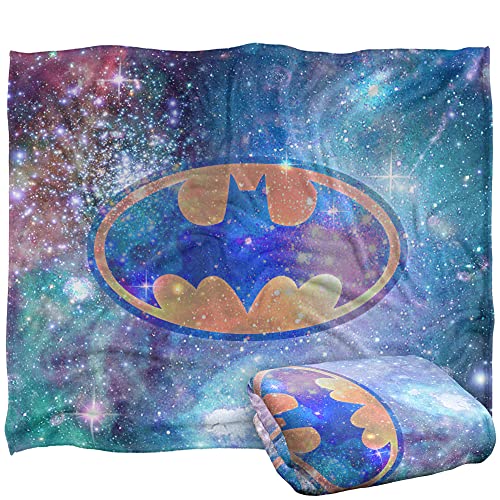 BATMAN Galaxy Symbol Officially Licensed Silky Touch Super Soft Throw Blanket 152 x 127 cm