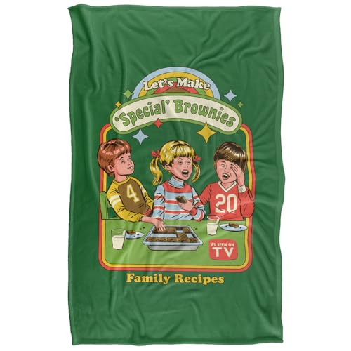 Steven Rhodes Let'S Make Brownies Silky Touch Super Soft Throw Blanket 91 X 147 Cm