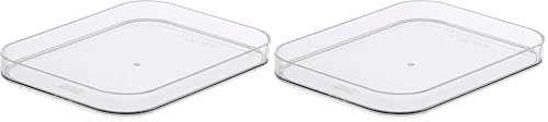 SmartStore - Compact Clear Storage Box S Lid - Small - Transparent (Pack of 2)